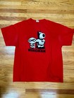 Family Guy Shirt Men's XL Red Wingman Delta Graphic Tee Crew Neck Short Sleeve