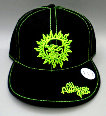 We R One Sun We R One Big Sun Logo Fitted 7 1/2 Strapback Cap Hat All American Gear ...