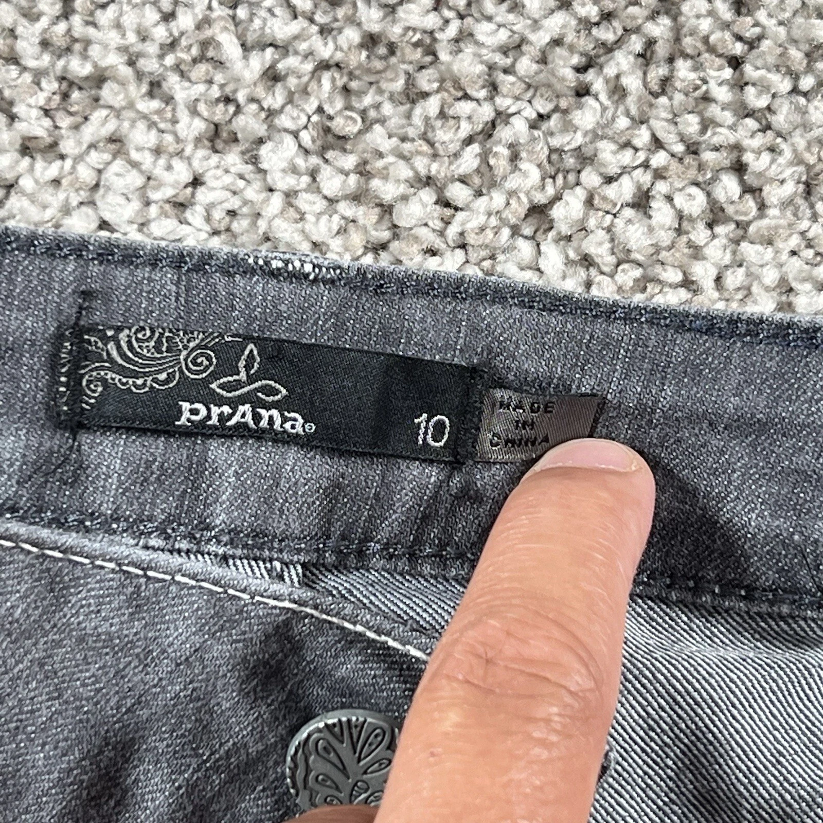 prana slim high rise casual classiccore comfort pants
