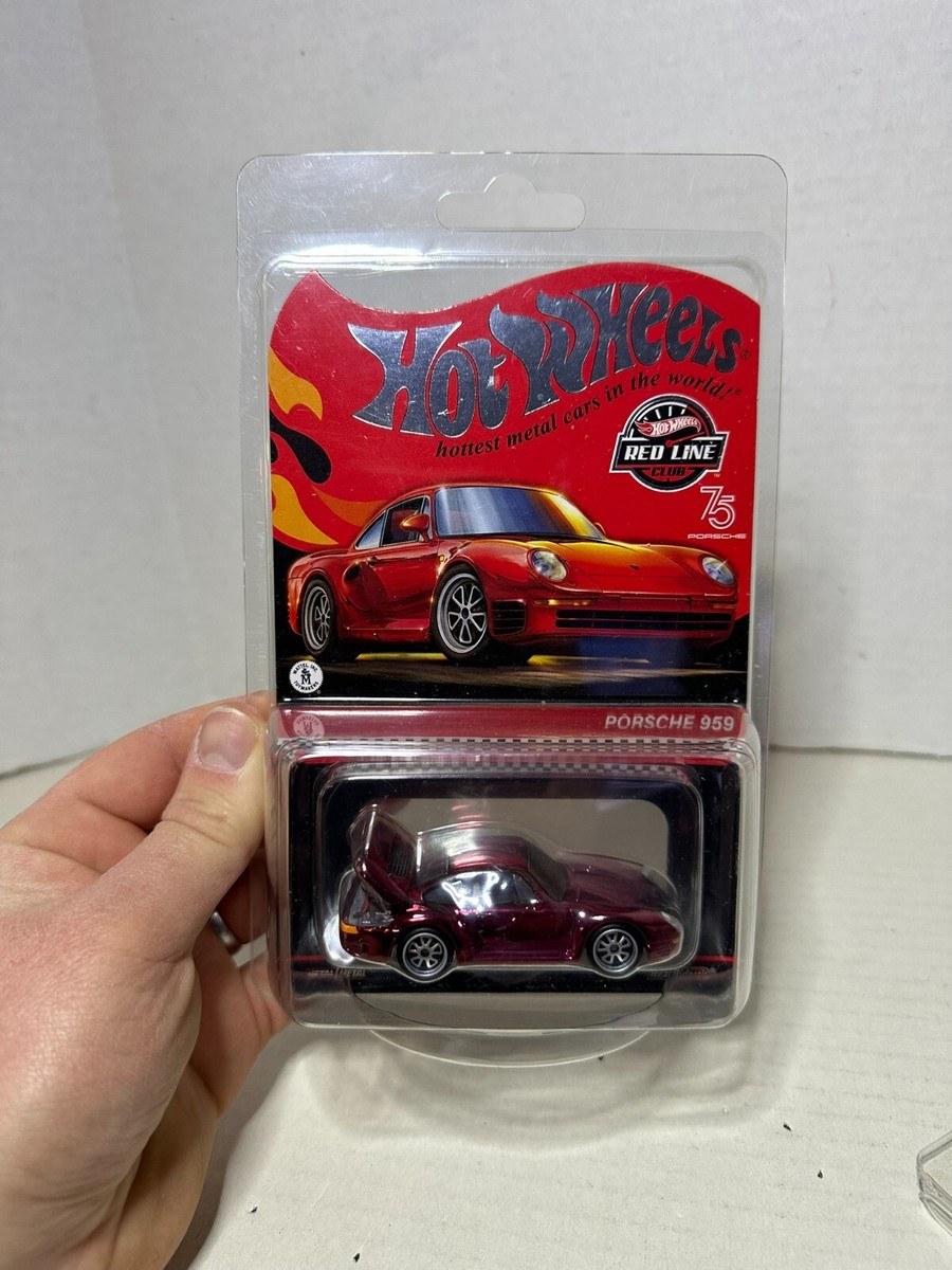 Hot Wheels Red Line Club RLC Exclusive Porsche 959 Red