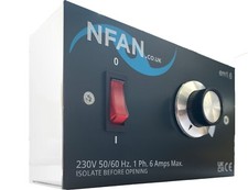 Extractor Fan Electronic Speed Controller 6A 1ph Restaurant Takeaway Ventilation