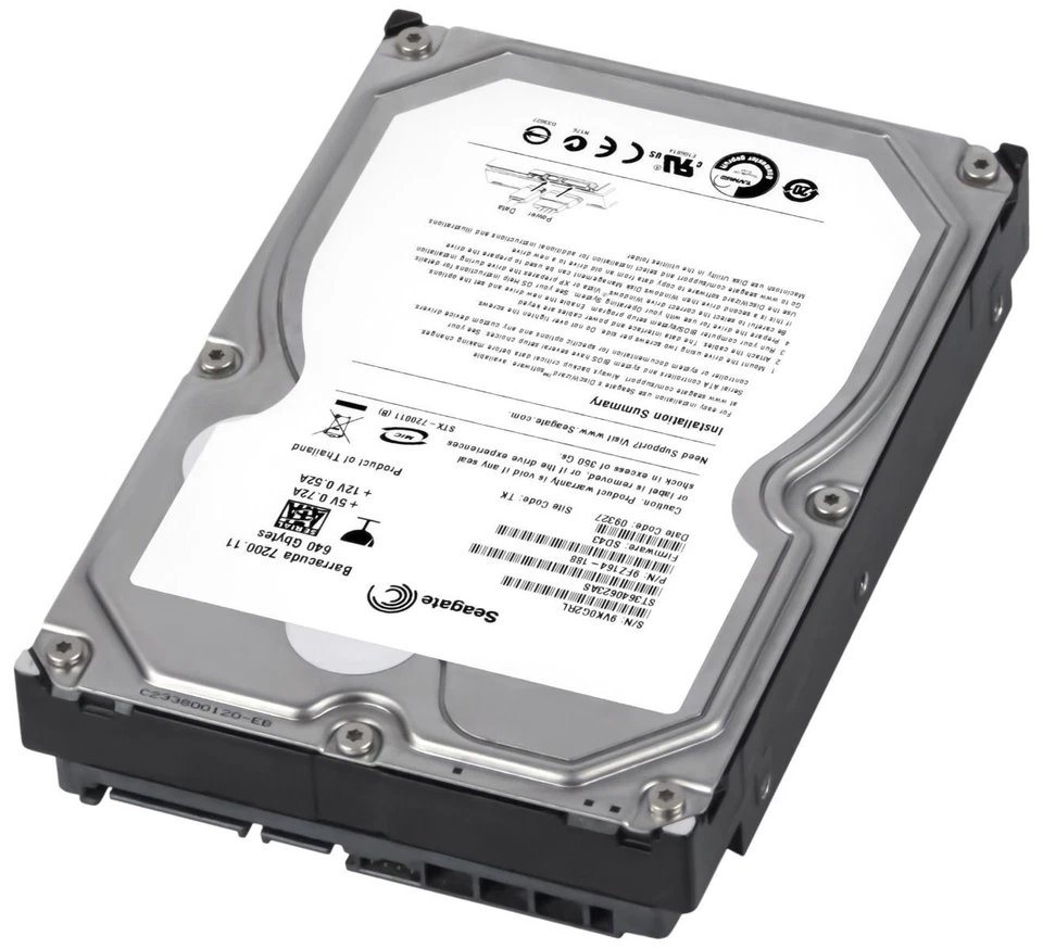 Seagate Barracuda 7200.11 ST3640623AS 640GB 7200RPM 16MB SATA II 3.5'' Inch - Image 3 of 3