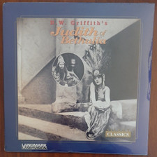 Judith Of Bethulia Laserdisc New And Sealed 1914 Silent Classic D.W. Griffith