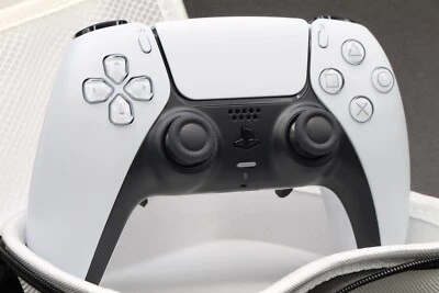 MARKENLOS PS5 TryHard Controller® Scuf Paddles Weiß Hall-Effekt Pro Smart-Trigger White