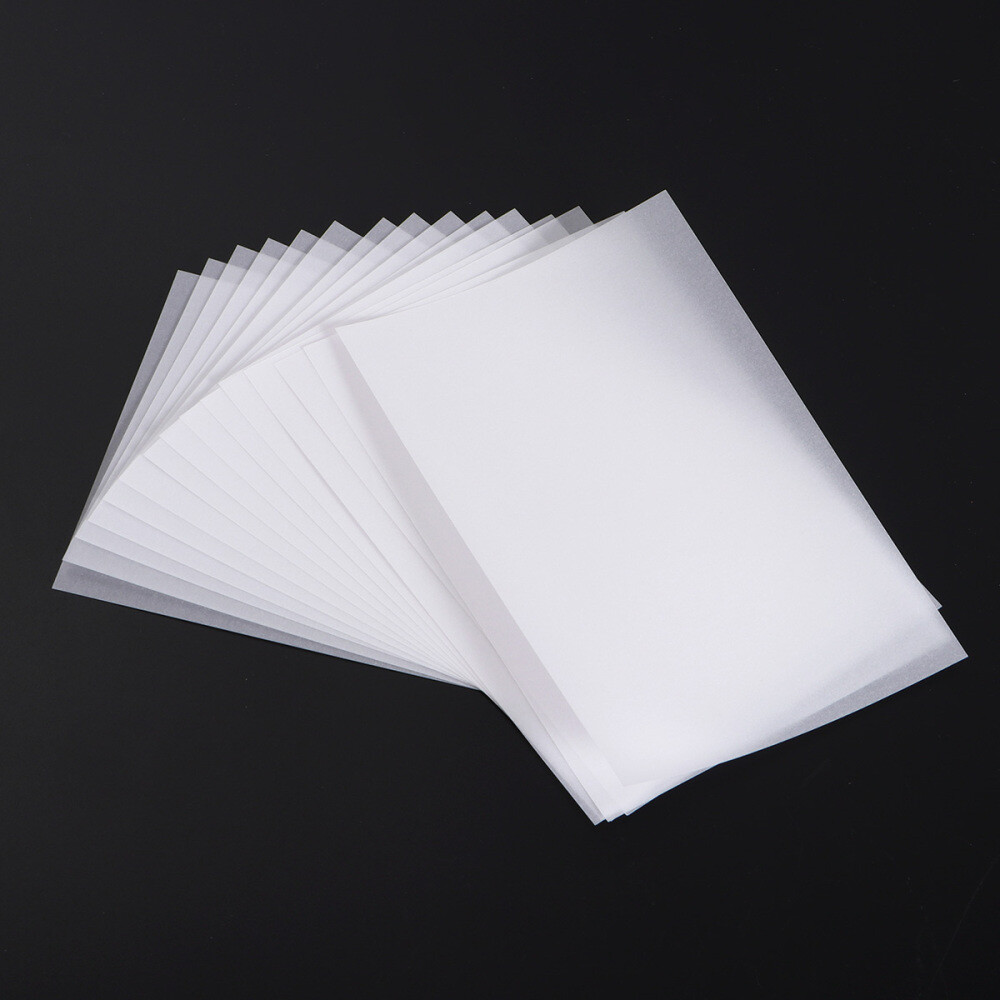 100 Sheet Colored Vellum Paper Colorful Transparent for Printing eBay