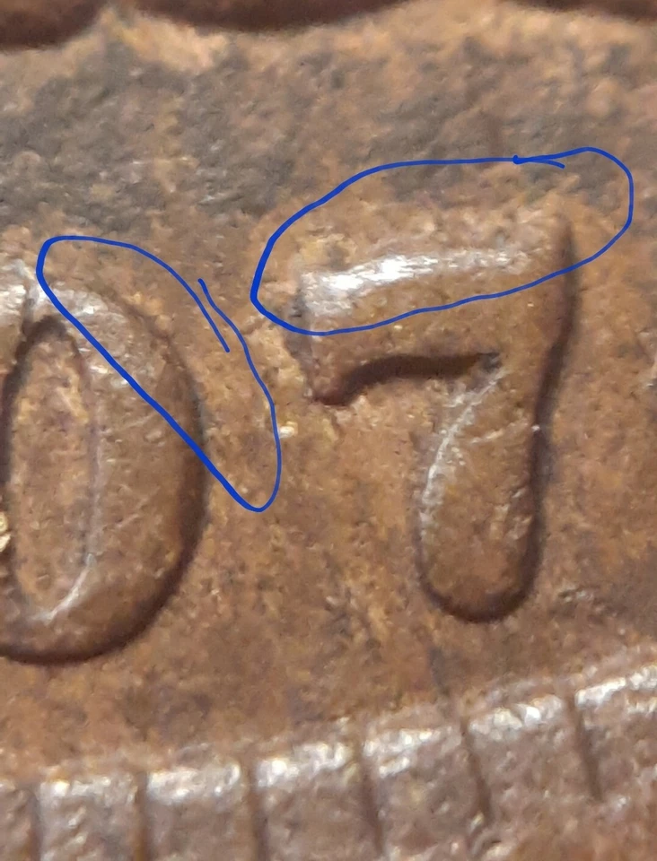 1907  Indian Head Penny #8a - Image 3 of 4