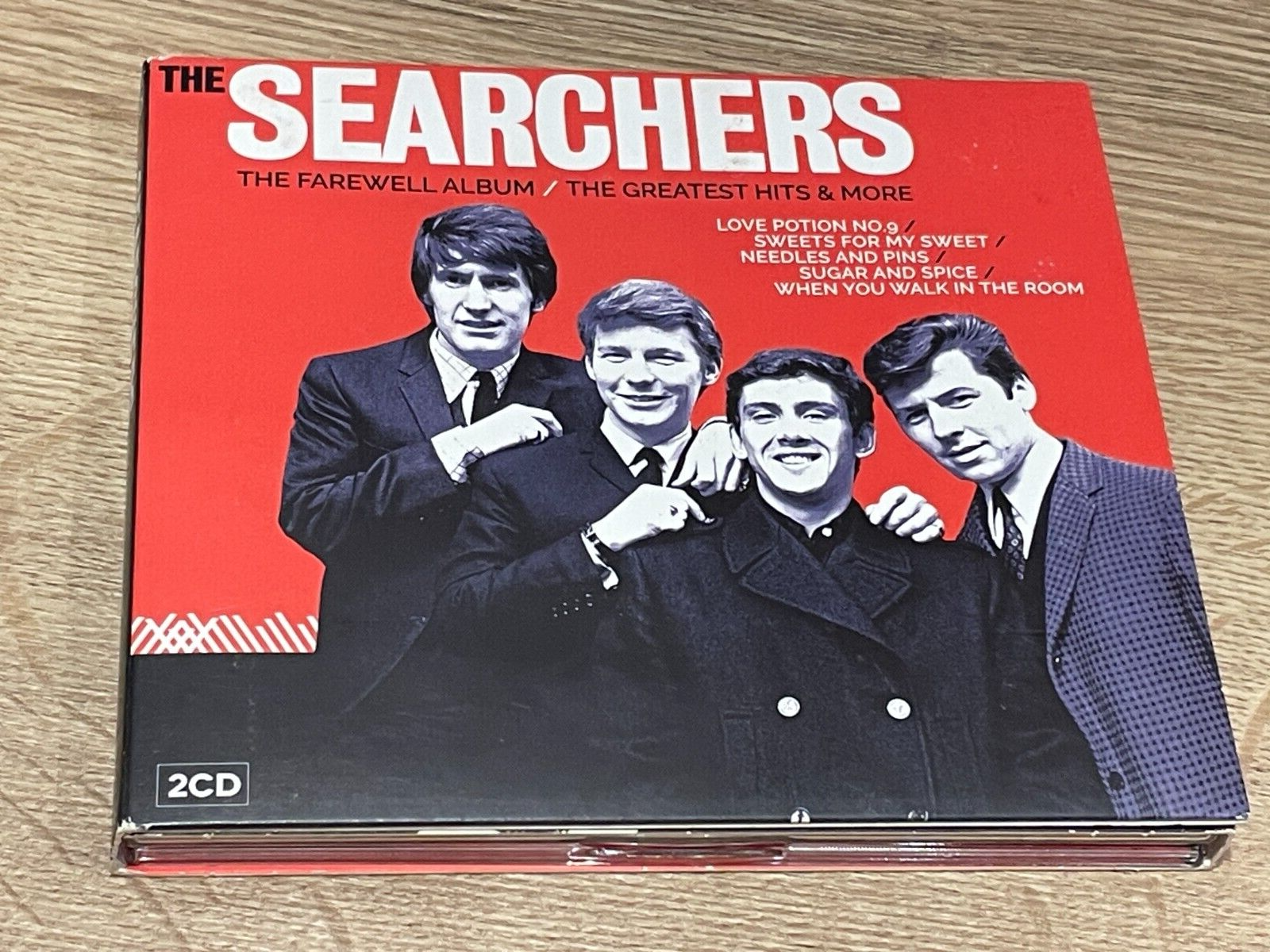 The Searchers - The Farewell Album - 2 CD's - 50 Greatest Hits - 2019 BMG
