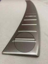 Gebürstet Ladekantenschutz für BMW X1 F48 2015-2020 Edelstahl mit Abkantung