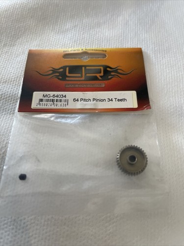 Pignone Motore Yeah Racing MG-48027 – Alluminio 7075 Rigido, 48P 27T, Foro 3mm