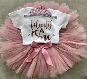 rose gold tutu