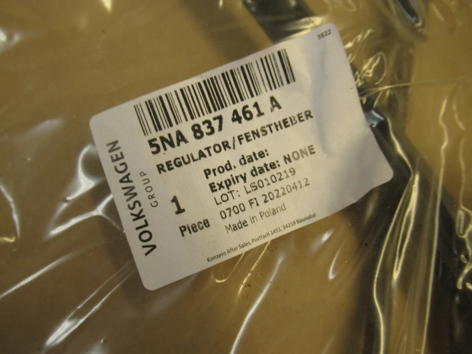 neues Originalteil VW Tiguan 2 Seat Tarraco - Fensterheber vorne links 5NA837461 - Bild 2 von 2