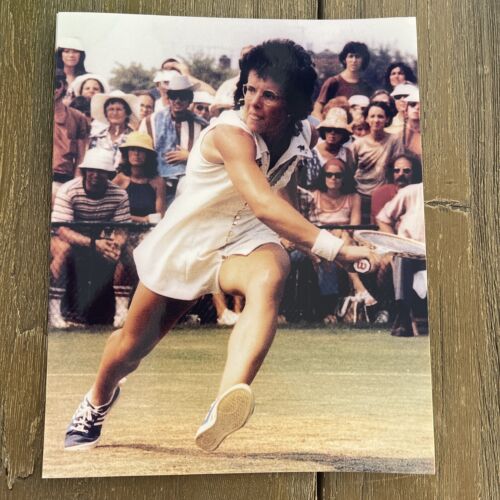 BILLIE JEAN KING Glossy 8x10 Photo U.S. Tennis Legend Print Champion - Picture 1 of 1