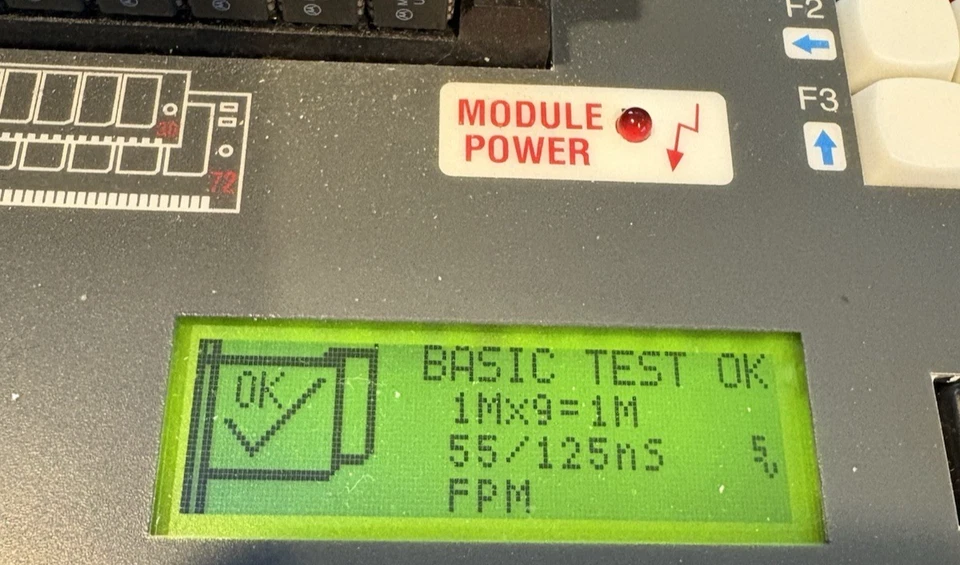 PC de memoria 4 MB 4 x 1 MB 30 pines SIMM 100ns PLATA MCM91000S, IBM 286/386 *PROBADO* Foto 3 de 4