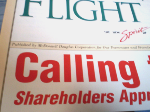 Vintage McDonnell Douglas 1997 Final Issue of Flight Times Vol 2, n. 15 Boeing - Foto 4 di 4
