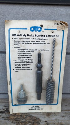 OTC Tools USA Made GM W-Body Brake Bushing Service Air Hammer Bit Tool - No 7639
