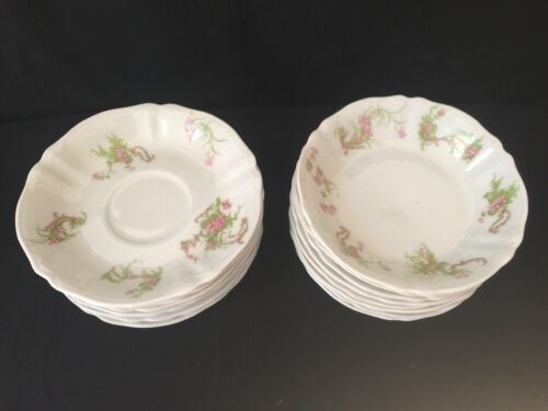 Set for 8Vintage O.P. Co. Syracuse 5320YPottery China Serving Dishes