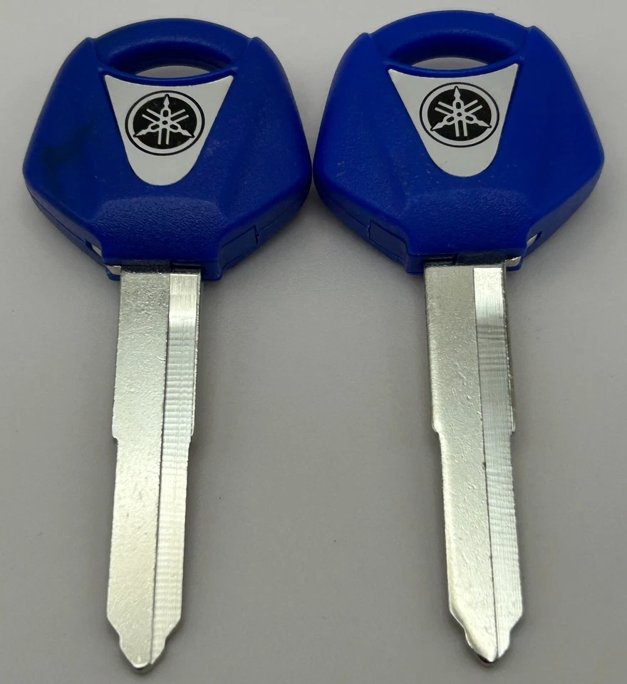 2 Keys Yamaha Radian RD Riva Seca II Route 66 RZ350 Serow Blanks Motorcycle Key - Image 3 of 3