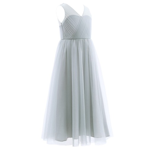 UK Flower Girl Dresses Birthday Party Prom Ball Gown Wedding Bridesmaid Dress - Picture 30 of 51