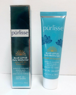 purlisse blue lotus daily moisturizer