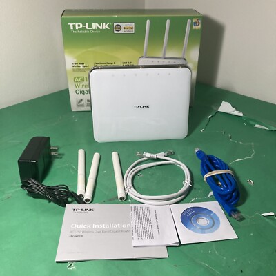 TP-Link Archer C7 5.8 AC1750 Gigabit Dual Band Wireless Router Open Box