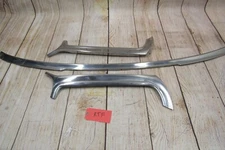 84-91 Jaguar XJS COUPE Windshield Chrome Trim REVEAL MOLDING TRIM 3PCS OEM USED 