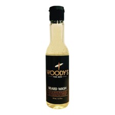 Woody's Beard Wash 6.3 oz for Men Cleanses and Conditions Skin and Facial Hair