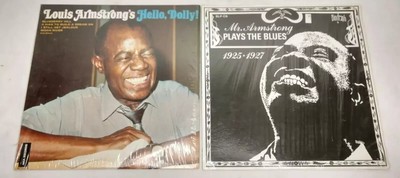 Louis Armstrong's ''Hello Dolly'' & ''Mr. Armstrong Plays The Blues'' Vinyl