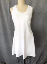 Prince Tennis Match Dress Women's Size Large White With Shorts Racerback NEW