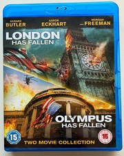 London Has Fallen  Olympus Has Fallen Blu-ray - OPENED  REG2 - UK VERSION 