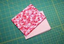HAPPY VALENTINE'S DAY Bundle Set HEART Hearts Fabric FAT QUARTER 100 COTTON