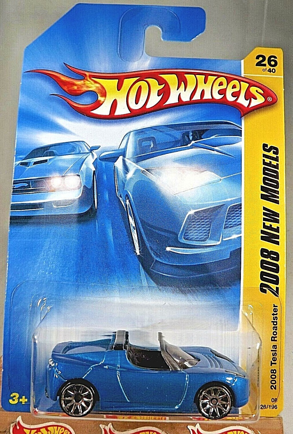 2008 tesla roadster hot wheels
