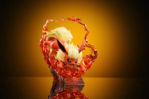 Digital Studio Flareon Resin Statue In Stock H13cm Collection - Foto 3 di 3