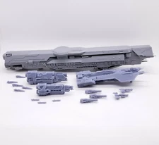 UNSC Ship Fleet - 1:20000 Scale - Resin - Infinity, Phoenix, Autumn Halo Battles