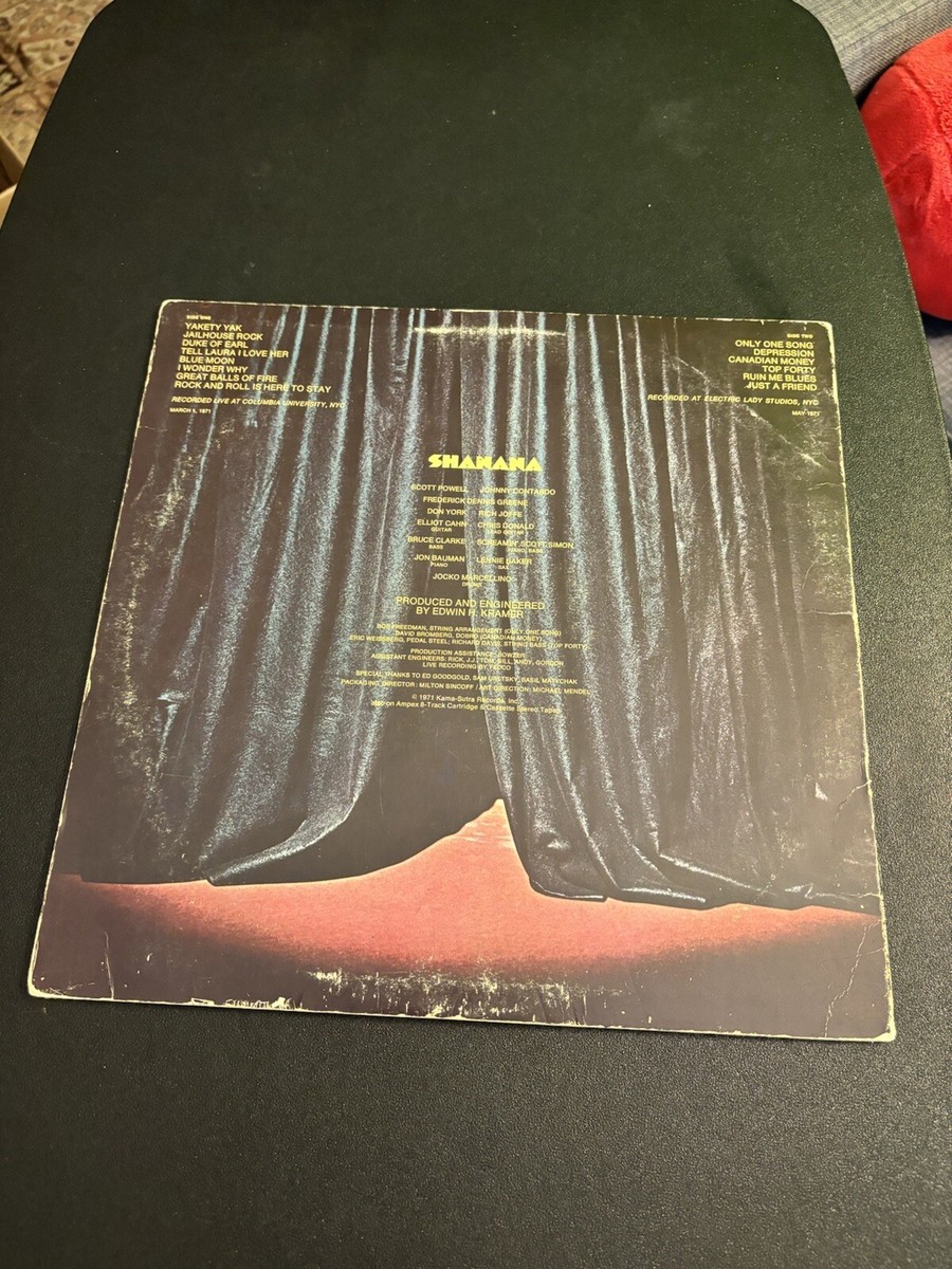 Shanana Self Titled 1971 Vinyl Record Kama Sutra KSBS 2034 | eBay
