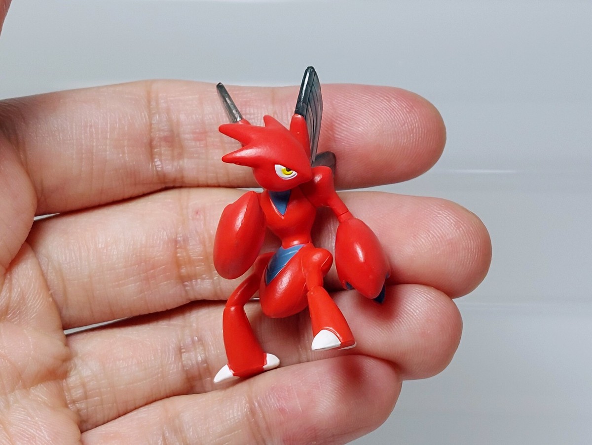 Scizor Pokemon Clipping Figure Collection Bandai Toy Japan C03 1.7