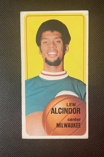 VINTAGE 1970 Topps #75 Lew Alcindor ( Kareem Abdul-Jabbar ) L22