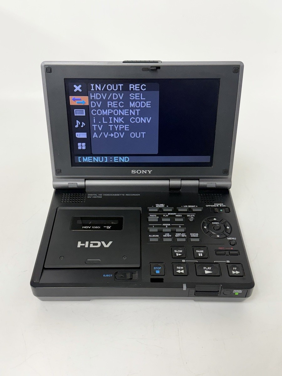 その他 SONY GV-HD700 Sony GV-HD700 Mini DV VCR for sale online | eBay