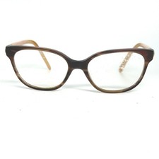 Bvlgari BV4105 5240 Brown Pink Cat Eye Eyeglasses Frames 52-16-140 Italy 21619
