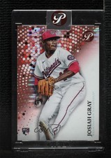2022 Topps Pristine Pink Pristine Pulsar Refractor 15/15 Josiah Gray #215 7c5