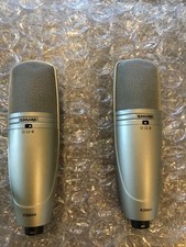 Shure KSM44 Microphone Pair Mint Condition With Shock Mounts
