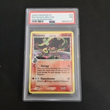 Pokemon Card - Rayquaza Reverse Foil 26/110 2006 Holon Phantoms - PSA 7