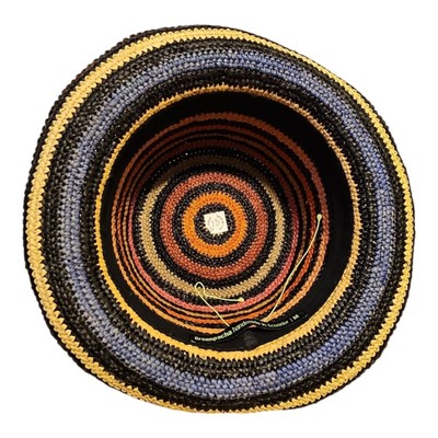 Greenpacha Handwoven Raffia Bucket Hat — Size M — NWOT Greenpacha Handwoven Striped Raffia Bucket Hat – Size M  main image 3