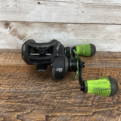 Lews Mach II Baitcasting Fishing Reel MH2SHL Speed Spool Green SLP Left Hand