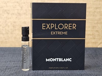 Montblanc Explorer Extreme Parfum 2 ml 0.06 fl.oz Vial Made in   NEW WITH BOX