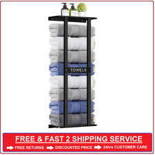 Bathroom Towel Storage Rack, Wall Mounted Bathroom Towel Rack, 30 inch Heavy Dut