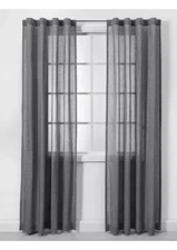 Light Filtering Curtain Set Made by Design Pair of 2 Panels 42" W x 84" L