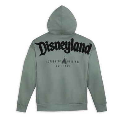 Disney Parks DISNEYLAND D - Zip Hoodie - Green - Large - NWT | eBay