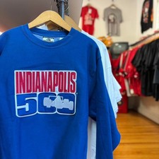 Vintage 90s Indianapolis 500 Indy Racing Racecar Crewneck