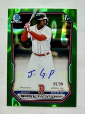 Justin Gonzales 59/99 Green Lava Bowman 1st Auto 2026 Topps Bowman Baseball Card