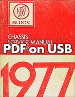 1977 Buick Shop Manuell Und KöRper Service Auf USB Alle Modelle Fabrik Reparatur